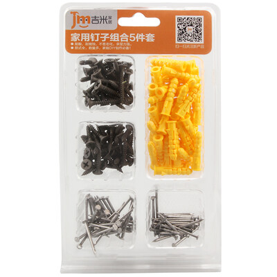 

Jimmy Home JM-G1601B Nail Set Screws Drywall Nails Nails Nails Expansion Tubes 210