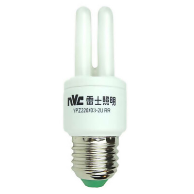 

Супермаркет] [Jingdong NVC (NVC) CFL E27 большой рот 2U3W6500K дневной свет (белый свет)