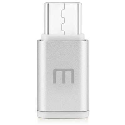 

Meizu (Meizu) оригинальный Micro USB для Type-C конвертер головка Эндрюс телефон данные зарядный кабель адаптер серебристый