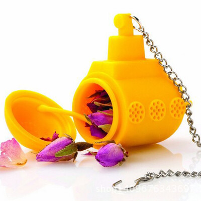 

Чай Sub Yellow Submarine Leaf Herbal Сыпучие специй Infuser Силиконовые специй