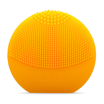 

Fowoole FOREO cleansing instrument small silicone electric clean facial beauty instrument non-rechargeable Luna funny version LUNA PLAY sunflower yellow