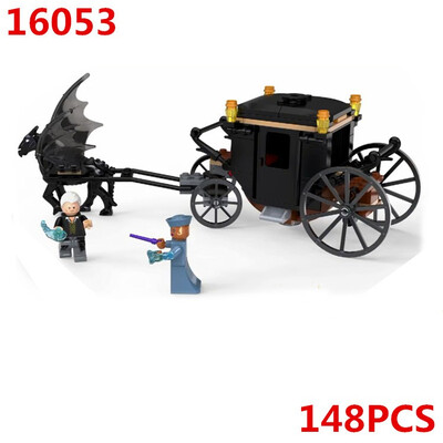 

LEPIN 16053 Harry Movie Potter Grindelwalds Escape Legoing 75951 Flying Carriage Bricks Battle Toy Building Wizarding World Block