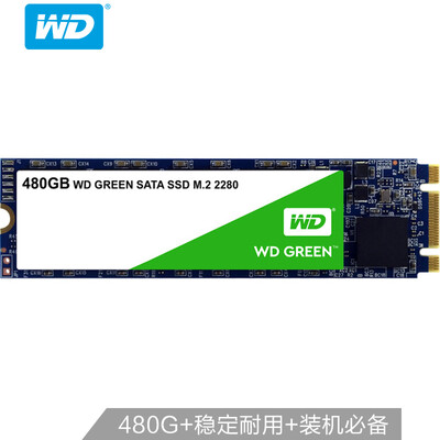 

Western Digital WD Green Series 480GB M2 Interface SATA Protocol SSD Solid State Drive