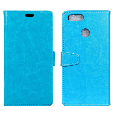 

MOONCASE Oppo F9 F9 Pro Crystal Leather Case - Blue