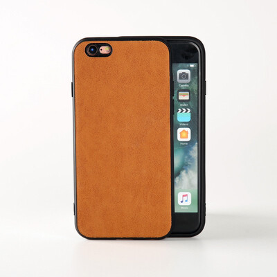 

Phone Cases For iPhone X Xs Max Cover Retro PU Leather Soft TPU Silicone Case For iPhone 6 6S Plus 7 8 Plus 7p 8p Shell