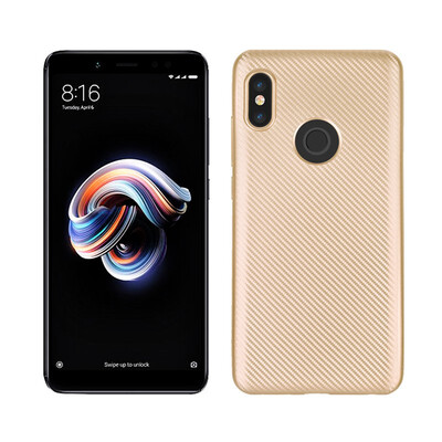 

Goowiiz Phone Case For Xiaomi Redmi 55 Plus5ANote 5Note 5 Pro Luxury Ultra-thin Carbon Fiber Soft Silicone Complete protection