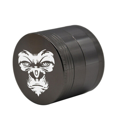 

50mm 4 Layers Zinc Alloy Smoke Grinders Herbal Herb Tobacco Grinder Spice Mill Crusher Smoking Accessories