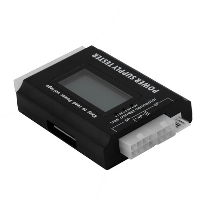 

Digital LCD PC Computer PC Power Supply Tester 20/24 Pin SATA HDD Testers
