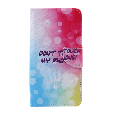 

Fingerprint Design PU Leather Flip Cover Wallet Card Holder Case for LG V10