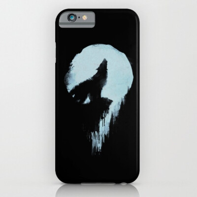 

iPhone 6s Slim silicone design Case protective shockproof Wolf custom iphone 6s case