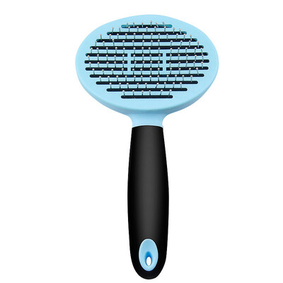 

Duo Le self-cleaning needle comb blue pet dog comb comb cat comb dog brush dog hair comb golden teddy large dog Samoyed dog dog comb comb comb