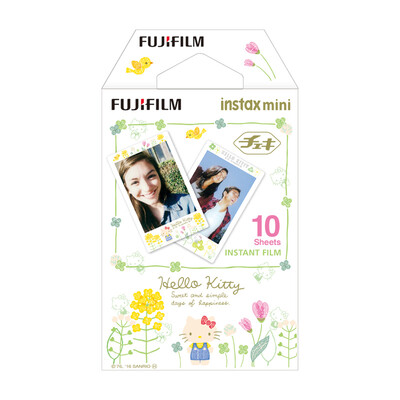 

Fuji (FUJIFILM) INSTAX немедленных камеры MINI фотобумаги (фильм) HelloKitty ручной росписи цветные карандаши