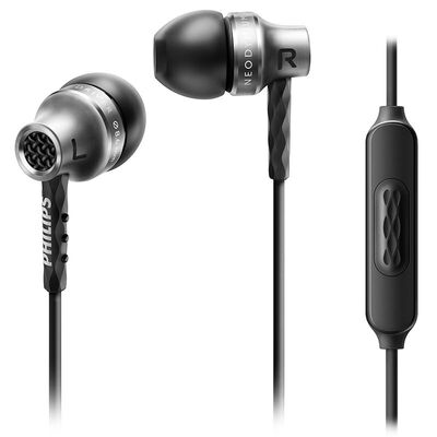 

Philips (PHILIPS) headset ear with wheat-controlled aluminum shell SHE9105 (silver