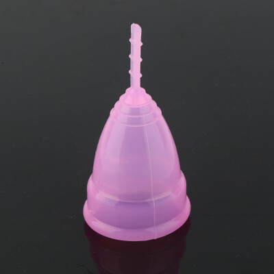 

Useful Soft Cup Silicone Menstrual Cup Big And Small Sizes Three Colors Size Big