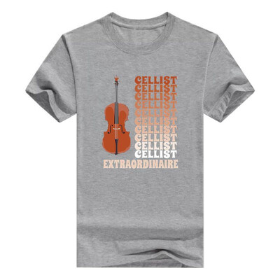 

Cello Player Music T-Shirt Orchestra Musician Gift Tee
