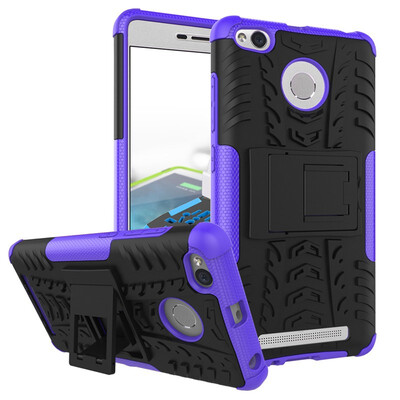 

Fivice Redmi 33S3 Pro Case TPU anti-fall tire pattern back clip bracket phone case