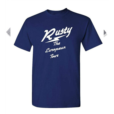 

Rusty European Tour - Music Movie - Mens Cotton T-Shirt
