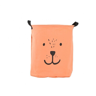 

3540cm Folading Laundry Bag Cotton Cartoon Pattern Storage Bags Linens Toy Storage Clothes Washing Basket