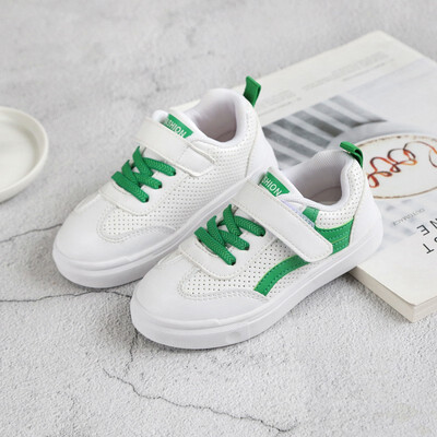 

chunchuntu 2018 Autumn Baby Boy Fashion Sport Sneaker Shoe Children pu Leather Sport Sneaker Girl Brand Casual Trainer ZD6373