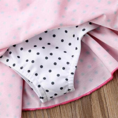 

Baby Kids Girl Tutu Romper Swimwear Swimming Swimsuit Costumes Bathing Suit 1-5Y
