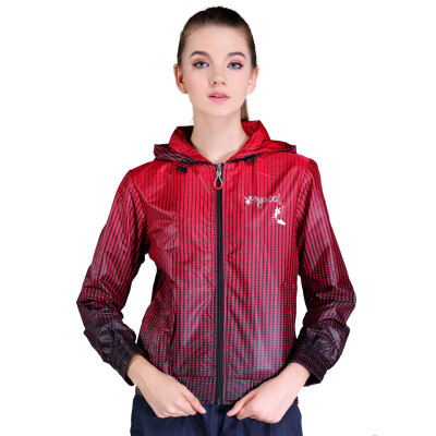 

Playboy (PLAYBOY) 21125001 Women fashion casual sports windbreaker short coat red