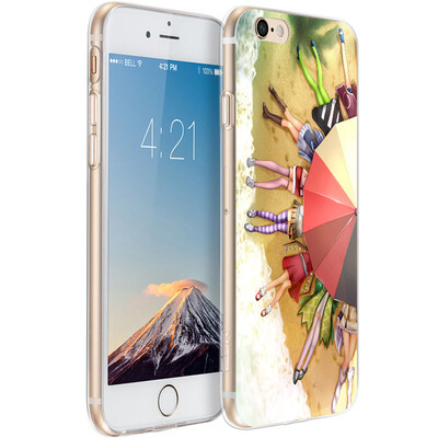 

Mei Yi iPhone 6 6s phone shell protective cover Apple 6S phone shell love sea series quiet sea 47 inches