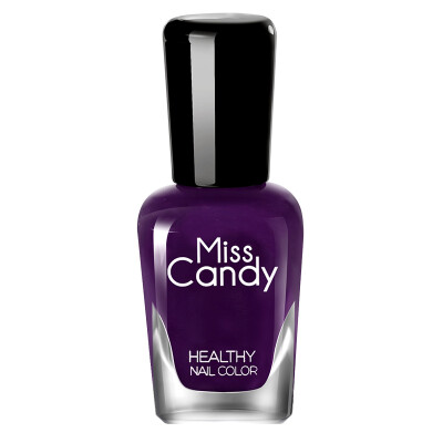 

Miss Candy Environmentally Resistible Nail Polish Healthy Finger Color Nail Quick Dry Blonde Night Night Gorgeous Purple Purple MC34