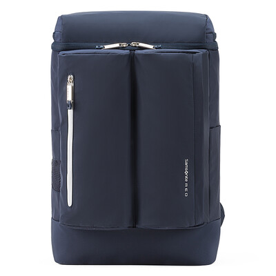 

Samsonite / Samsonite 14 дюймов мешок плеча рюкзак тенденция высокой емкости пригородных дорожные сумки AT5 * 61001 темно-синий