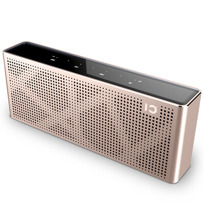 

Десять градусов (ShiDu) SD-T3 Динамики Bluetooth HIFI портативные беспроводные аудиосистемы с двумя динамиками DSP аудио сабвуфер high-end bedside мини-настольные небольшие колонки шампанское золото