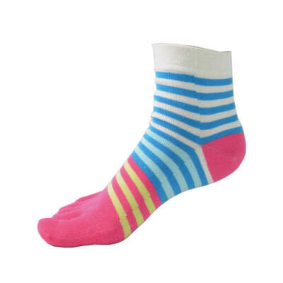 

Girls Cotton Toe Socks Pure Sports Protect Five Finger Feet Outdoor Work Socks