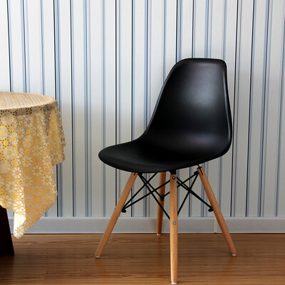 

Времена площадь отдыха пластиковый стул дома компьютерное кресло Eames кресло столовая стулья офиса кабинет, чтобы обсудить обучение стул черный
