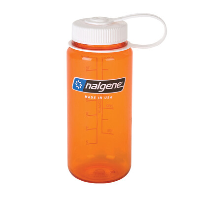 

Loctite nalgene plastic space cup 500ml wide mouth sports portable kettle outdoor water bottle orange 2178-1316