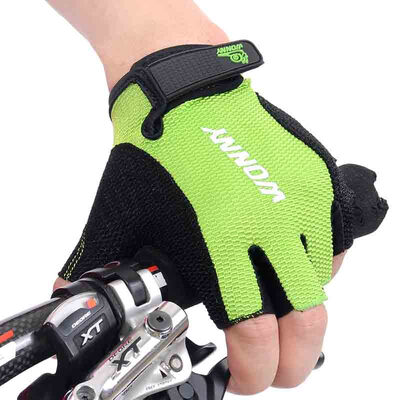 

Snail (WONNY) zx-049 summer riding gloves semi-breathable mountain bike gloves damping dynamic cycling gloves non-slip gray M