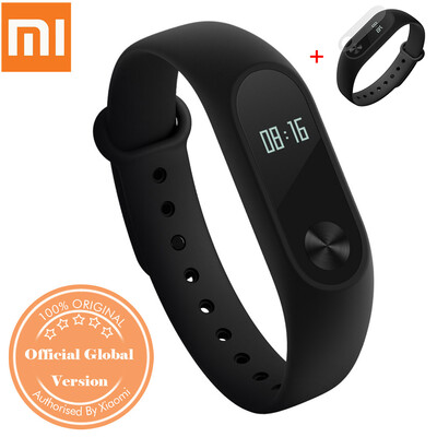

[Официальная глобальная версия] Оригинальный Xiaomi Mi Band 2 OLED Вызов сердечного ритма напомнить IP67 Водонепроницаемый смарт-браслет для Android