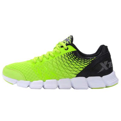 

[Jingdong Supermarket] Xtep (XTEP) men's shoes sports shoes light mesh breathable leisure men's running shoes 985119113716 green black 43 yards