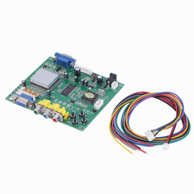 

Новый RGB CGA EGA YUV к VGA HD Video Converter Board Moudle HD9800 GBS8200