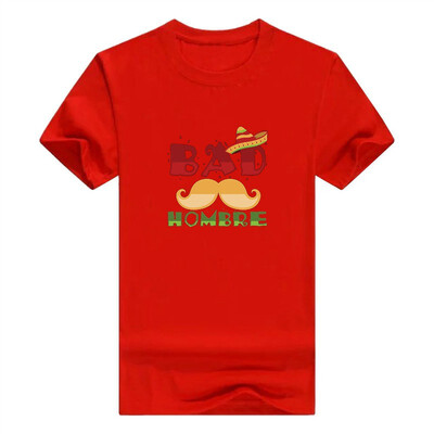 

Bad Hombre Anti-Trump Graphic Mens T-Shirt