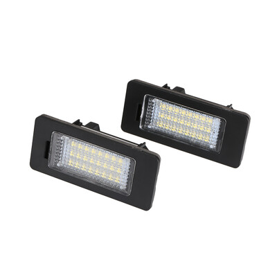 

2PCs 24 Car License Plate lights 135V LED for BMW E39 E60 E60 E61 E61 E70 E71 E82 E88 F20 F21 E90 E91 E92 E93 F30