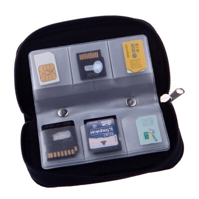 

Yinglite 22 slots case pouch for memory card SD card.Memory Card Carrying Case memory SD card holder case