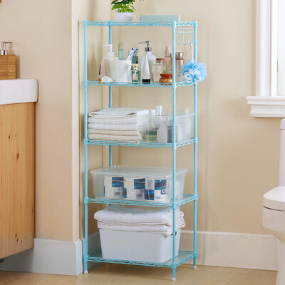 

YICAINIANHUA 5 tiers metal kitchen storage rack shelf bracket