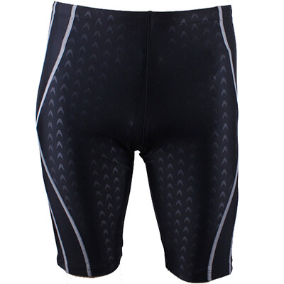 

YINGFA YINGFA swim trunks leisure five points men&39s trousers imitation shark skin Slim knee swim trunks Y3028 black XL