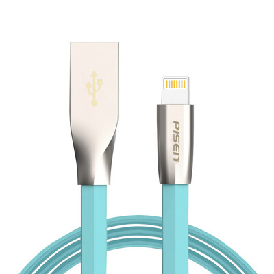 

Цинковый сплав продукт выигрывает данные компании Apple Lightning зарядный кабель 1M (синий) для Mac телефон / планшет