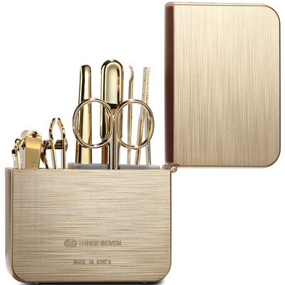 

Jingdong Supermarket 777 Nail Knife Set Nail Brush Clamp Personal Care Xiuyu Combination 7pcs Set TS-4112C Silver Import