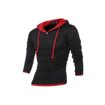 

New Men Slim Casual Warm Jacket Hooded Winter Thick Coat Overcoat Hoodie