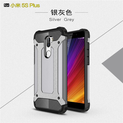 

Fivice Xiaomi MI 5S plus case Luxury Silicone Diamond Armor PC Hard Shell Phone Case