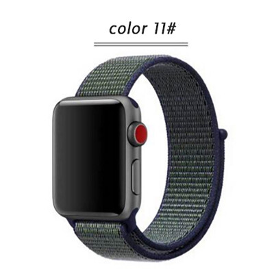 

Kebbit Nylon Sport Band for Apple Watch Series 4 3 2 1 38MM 42mm 40MM 44mm Soft Breathable Watch Strap Colorful iWatch Bands