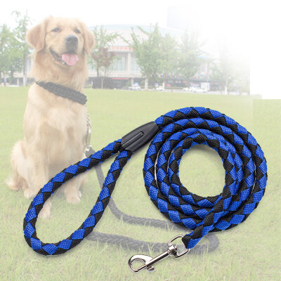 

Nylon Dog Leash 5ft Long Walking Dog Rope Metal Clasp Dog Chain Traction Rope for Medium Dog Training Walking Outside