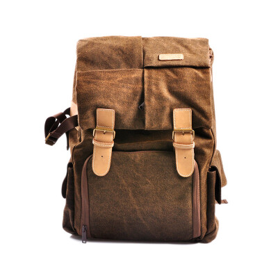 

CADeN Carden's Shoulder Camera Bag Canon Nikon Digital Camera Bag Canvas Retro Fashion Camera Bag SLR Bags Khaki