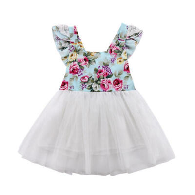 

Flower Girl Backless Dress Pageant Birthday Party Wedding Bridesmaid Dress Gown