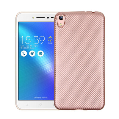 

Goowiiz Phone Case For ASUS Zenfone Live3S Max ZB501KLZC521TL Luxury Ultra-thin Carbon Fiber Soft Silicone Complete protection